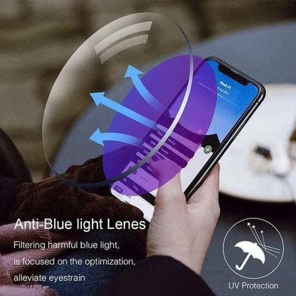 Anti-blue 2-in-1  Far & Near Dual-Use Progressive Reading Glass