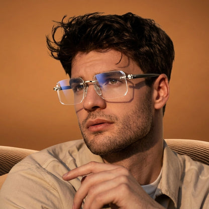 Anti-blue 2-in-1  Far & Near Dual-Use Progressive Reading Glass